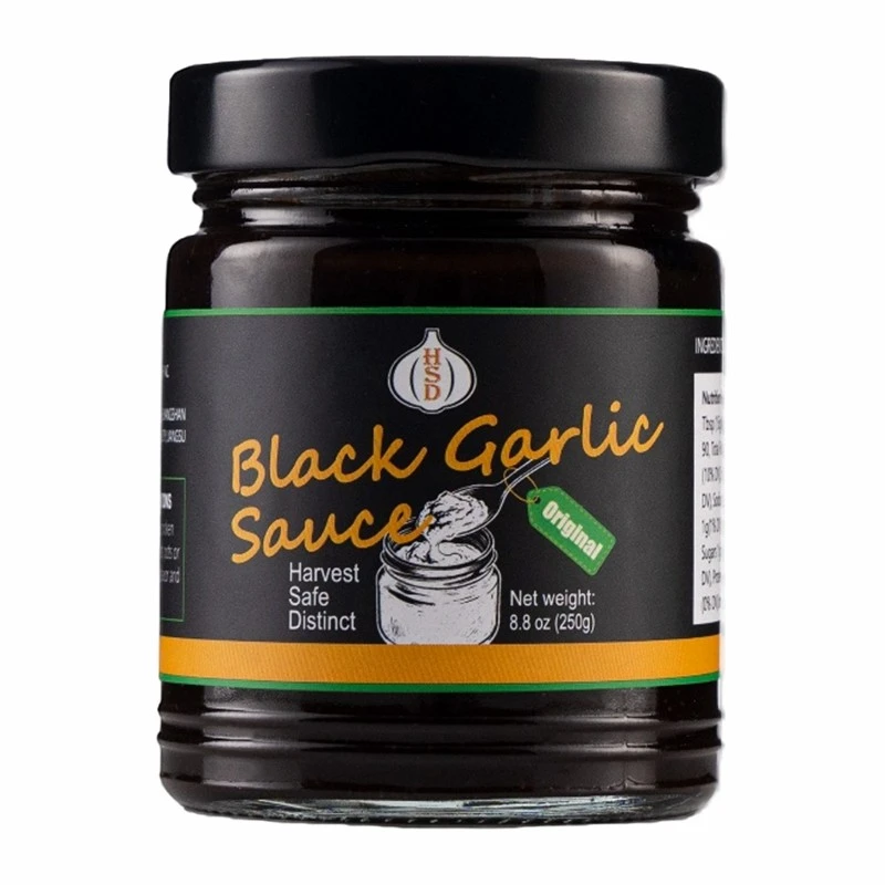 Saus Bawang Putih Hitam dengan Rasa Pahit